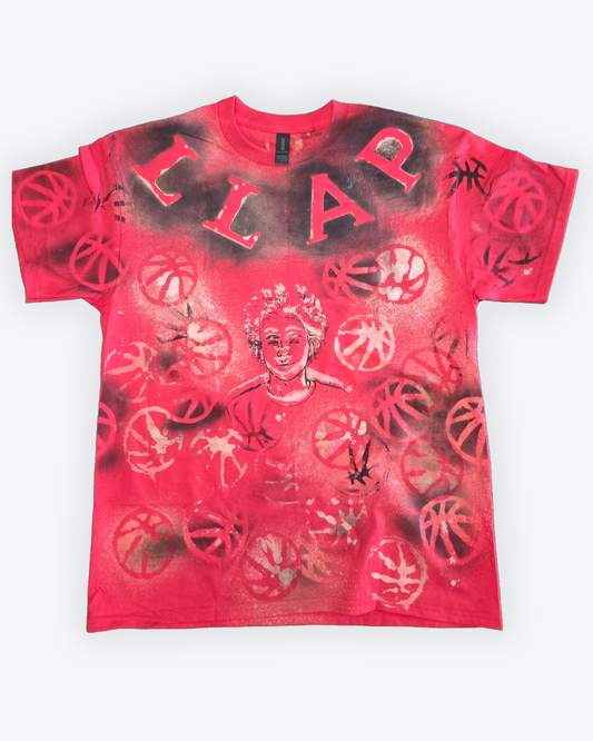 LLAP Hand-Painted Custom Tee - Long Live Amari Peterson
